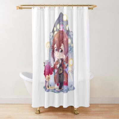 Ghost Marriage Suitor Riddle Rosehearts Shower Curtain