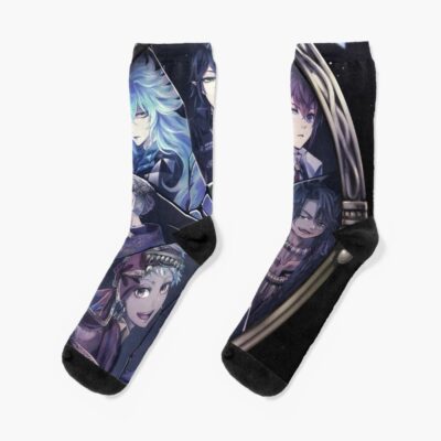 Twisted Wonderland Anime Socks