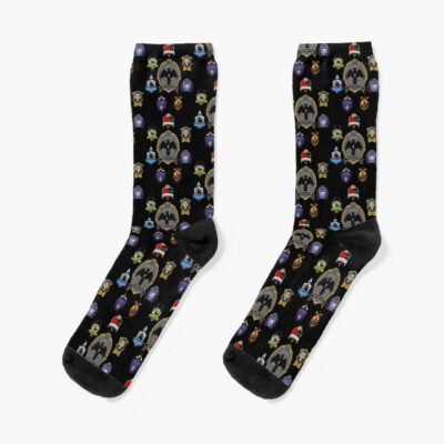 Night Raven College And Dorms Twisted Wonderland Socks
