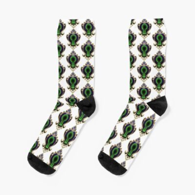 Twisted Wonderland Keyhole Socks
