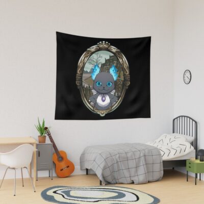 Grim Twisted Wonderland Tapestry