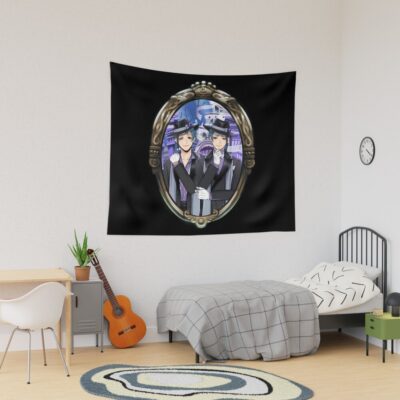 Floyd Leech And Jade Leech Twisted Wonderland Tapestry