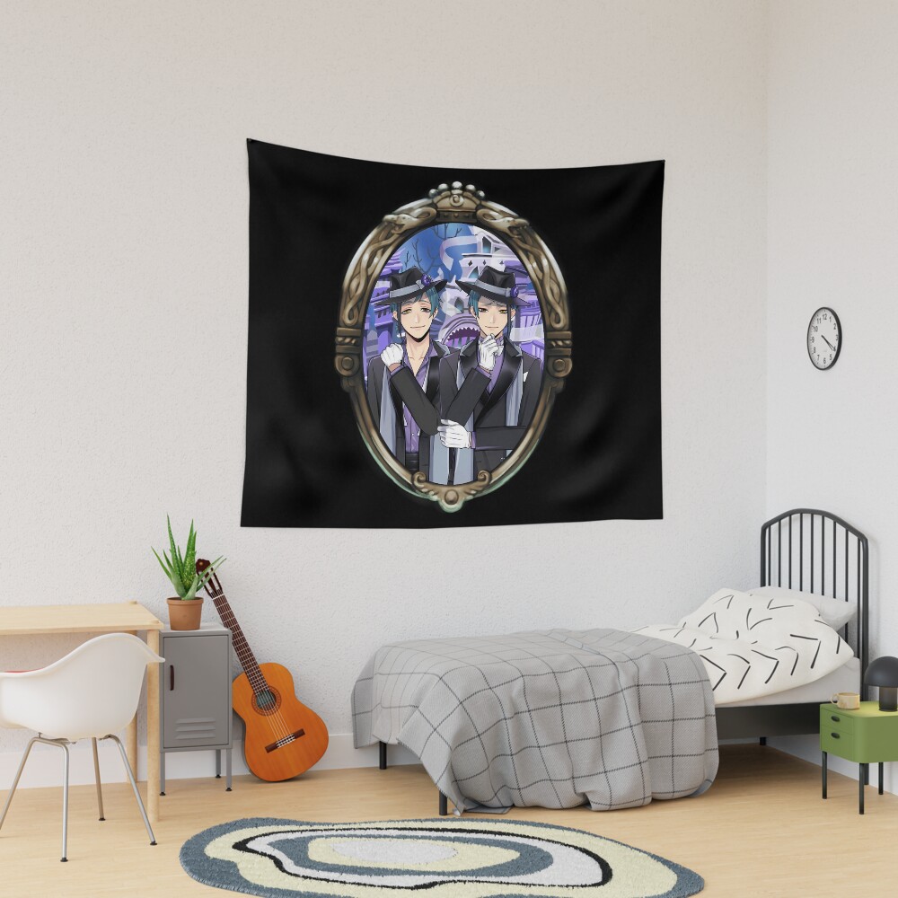 Floyd Leech And Jade Leech Twisted Wonderland Tapestry